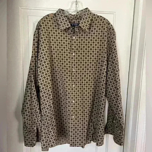 Men’s Cremieux Dress Shirt long sleeeve button down XXL - Picture 1 of 7